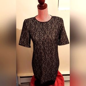 NWOT Vintage The Limited Dress Black Rose Overlay Lace Size Small - Stunning